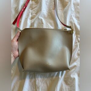 Kate Spade Beige and Pink Leather Purse